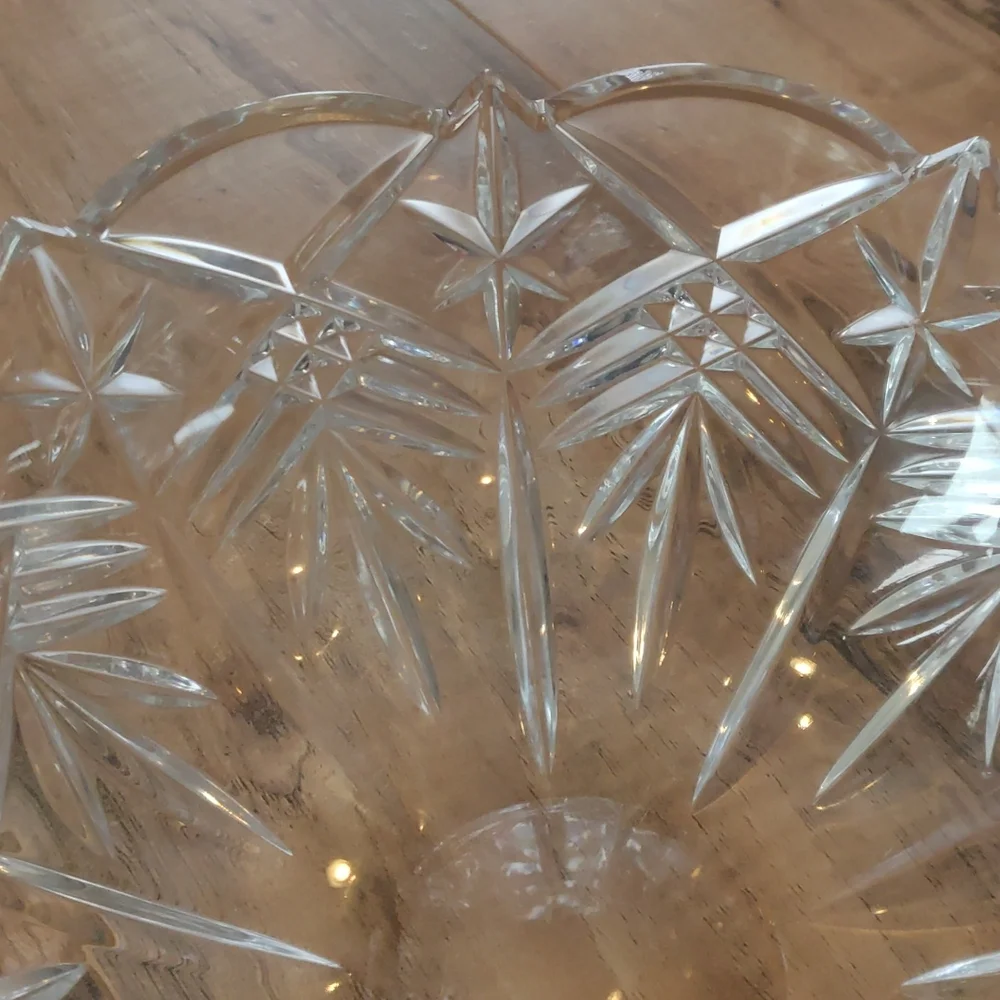 EUC Crystal Bohemia Bowl